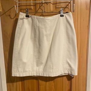 Free people vegan leather skirt
